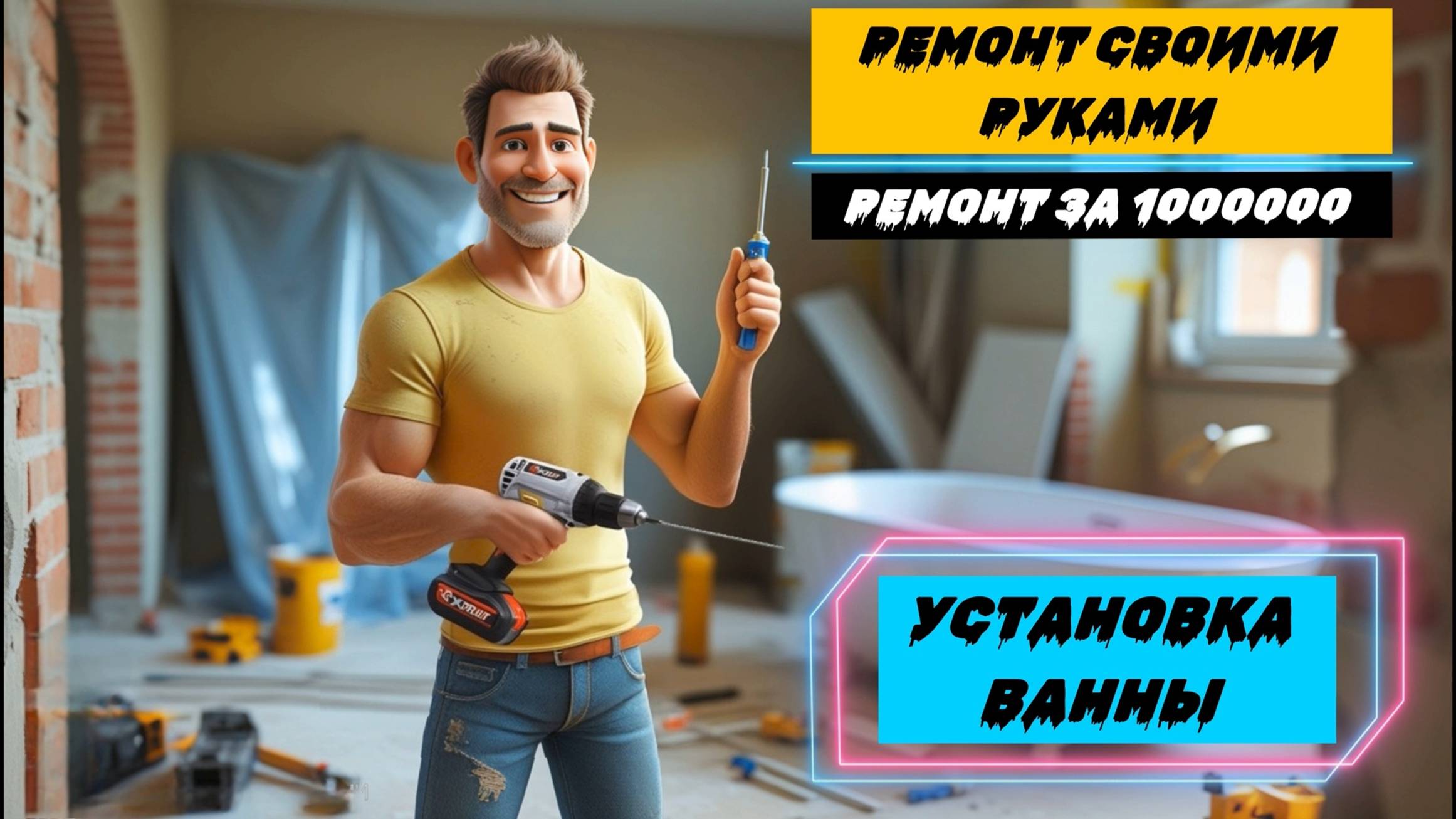 🛁 Установка акриловой ванны своими руками — крепко, красиво и без лишних трат!