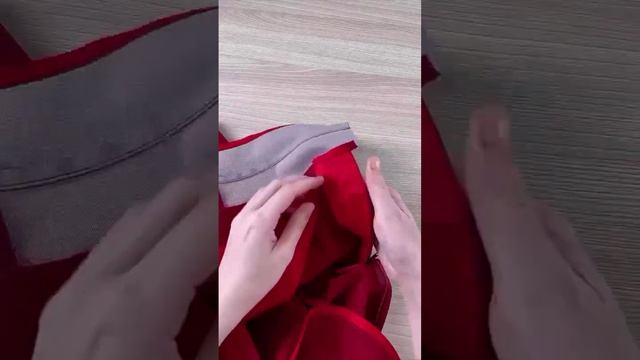 Обработка пояса в брюках