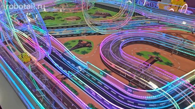 Игровой стол с трековыми гонками «Super racing»