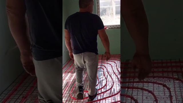 Батарея в полу