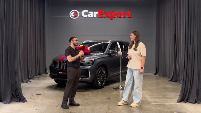Geely Monjaro | Вручение авто клиенту CarExport | Отзыв клиента