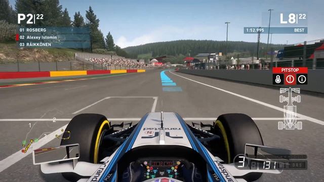 F1 2014 CooP карьера #12  Бельгия ► Быстры как никогда (не мы)