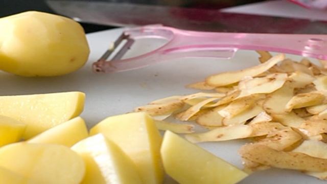 Бефстроганов с картофелем в духовке
