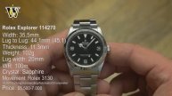 Rolex Explorer 36mm - актуален ли ref.114270 после выхода ref.124270?