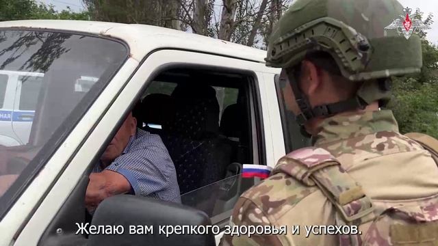 Военные автоинспекторы ГрВ «Центр» провели патриотическую акцию «Россия в сердце и душе»