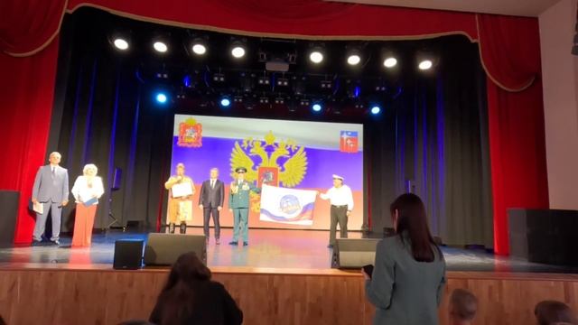 Награждение клуба военно-патриотической песни "Катюша"