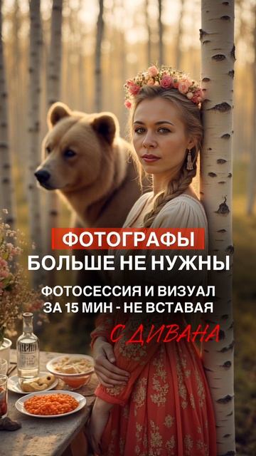 Забудь про фотосессии за 15 тысяч. Это больше не нужно.