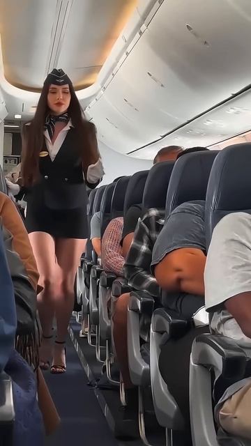 00qmcF_8cUg - Stunning outfit of airhostesses #fashion #style #outfit #shorts
