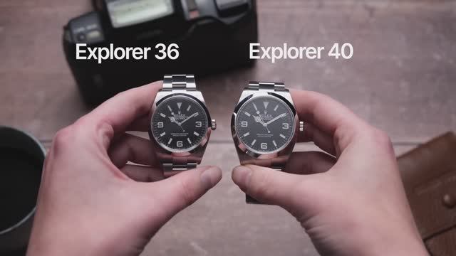 Rolex Explorer 36мм или 40 мм？Что не говорят рецензенты!