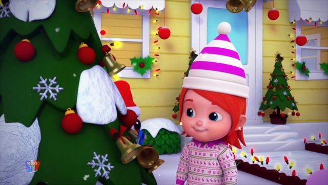 Jingle Bells   рождество для детей   развивающий мультфильм   Kids Tv Russia   детские песни