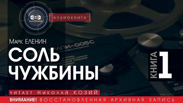 СОЛЬ ЧУЖБИНЫ - часть 1 - Марк ЕЛЕНИН (читает Николай КОЗИЙ) | аудиокниги слушать