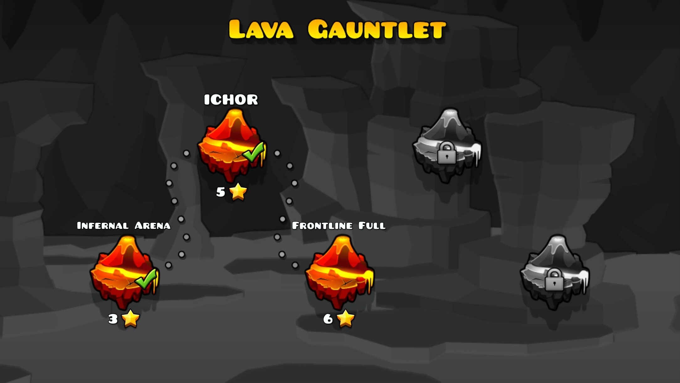 Играю В Геометри Даш На Телефоне! / Lava Gauntlet [7]