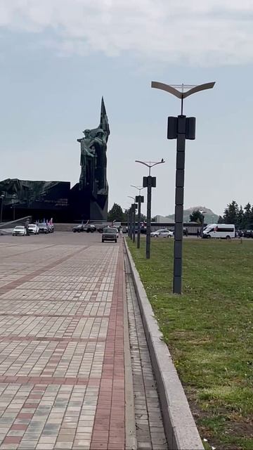 У Донбасс Арены идёт подготовка к автопробегу🇷🇺