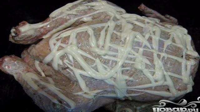 Картофель тушёный в курином жире