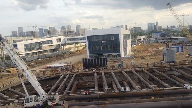 Раскрытие монтажно-щитовой камеры на площадке ЗИЛ Бирюлёвской линии