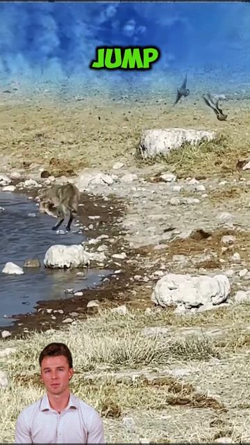 cGwPrv6Rh8M - ＂Stone-Cloaked Hunter： Cat's Lightning Leap Captures Bird＂ #shorts #animals #funny #wi