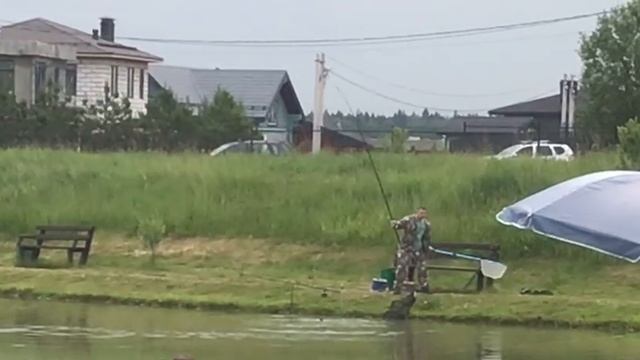 поимка на малом водоёме
