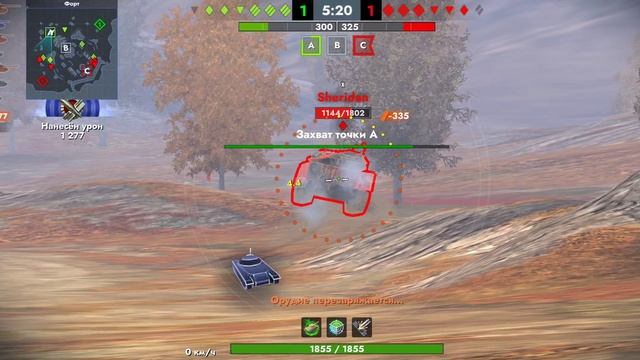 Tanks Blitz. Т-100 ЛТ (10)