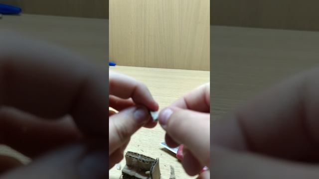 как сделать модель двиготеля из картона