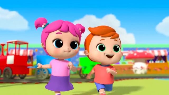 Little Angel - Мои Братик И Сестрёнка   Развивающие Мультики Для Детей   Little Angel Русский
