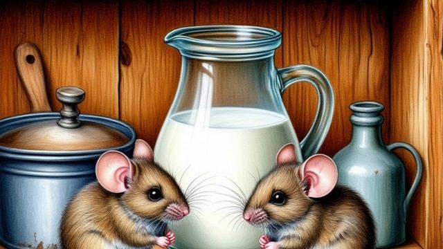 "Две мыши", бурятская сказка