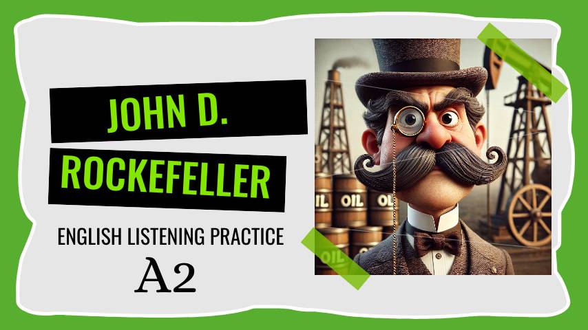 A2 - English listening practice. John Davison Rockefeller: The Life of an American Businessman