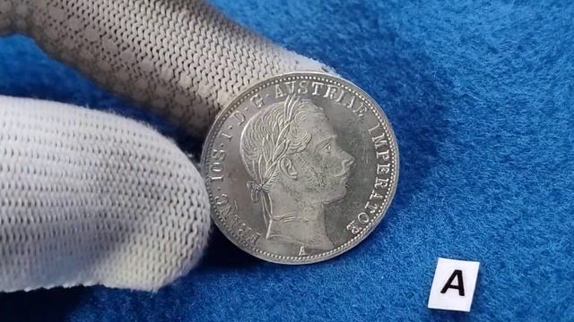 Австро-Венгрия UNC-MS / Proof Like (PL) 1 Флорин 1861 (А)