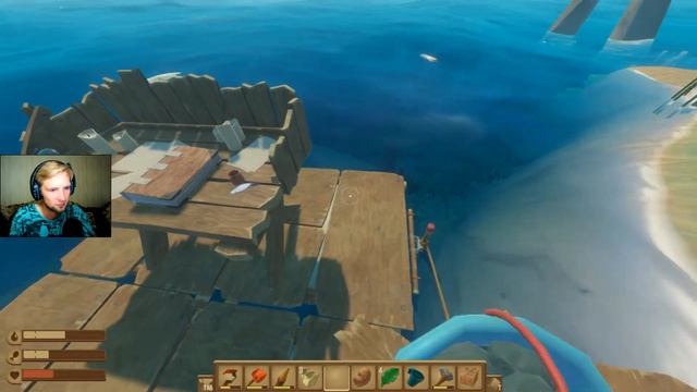 ДВОЕ НА ПЛОТУ, НЕ СЧИТАЯ АКУЛЫ ► Raft: The First Chapter #1 [Коопер