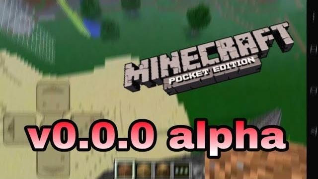 ОБЗОР НА ПЕРВУЮ СТАРУЮ ВЕРСИЮ Minecraft PE v0.0.0 alpha