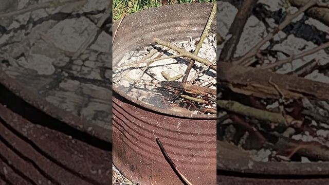 наш  получившийся костёр