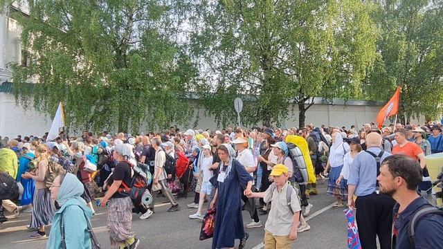 Возвращение крестного хода 08.06.2025 в Киров