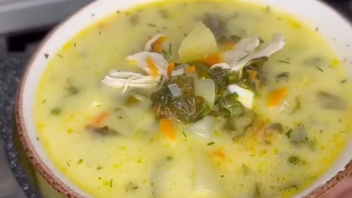 Летний щавеливый СУП...🍲🌿😋    Рецепт в описании ✍️