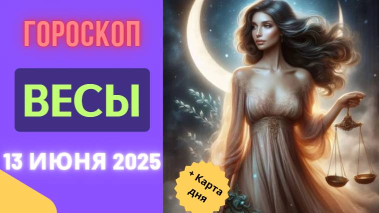 ♎ ГОРМОСКОП НА СЕГОДНЯ 13 ИЮНЯ ДЛЯ ВЕСОВ — ПОИСК ГАРМОНИИ И НОВЫЕ ЗНАКОМСТВА