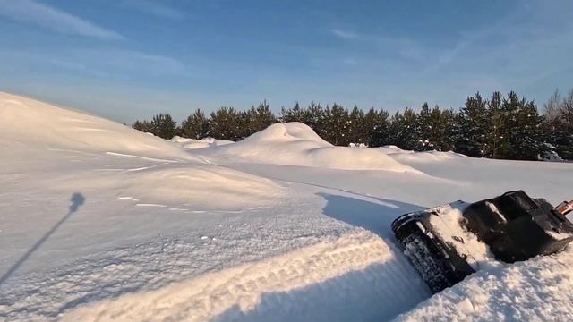 Мотосноуборд. Крутая тема для развлечения зимой. Можн?