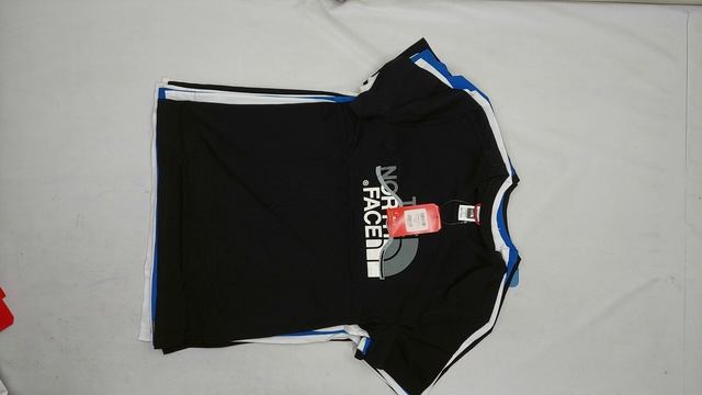 37241 Футболки мужские North Face сток, 3пак, оптом