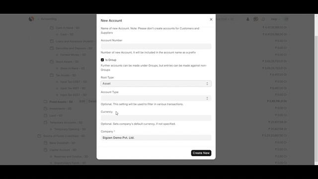 SigzenERP - ERPNext Chart of Accounts Tutorial_ Step-by-Step Guide