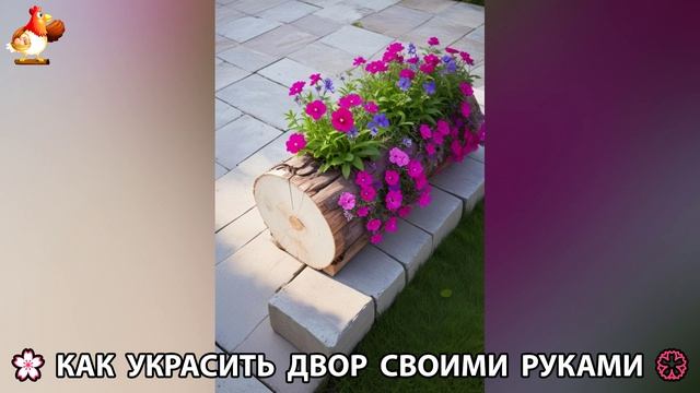 Как украсить двор дома фото идеи (607) 🏡 для дачи и сада своими руками 🌷🪻🌺💮