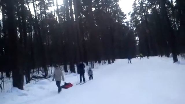 Волкуша. Состояние трассы в воскресенье, 17.02.2019