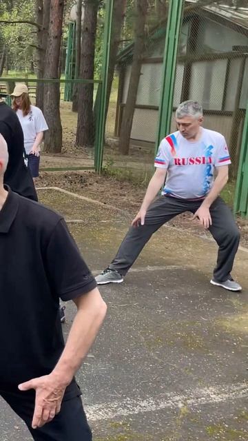 #393 Минута Ицюань / Фрагменты Летней Школы Ицюань-2025 / 4-я часть / Спец. столбы (8.06.25)