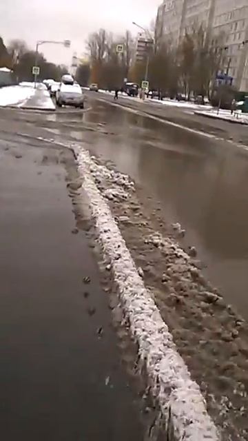 Бибирево 14 ноября,после снегопада.