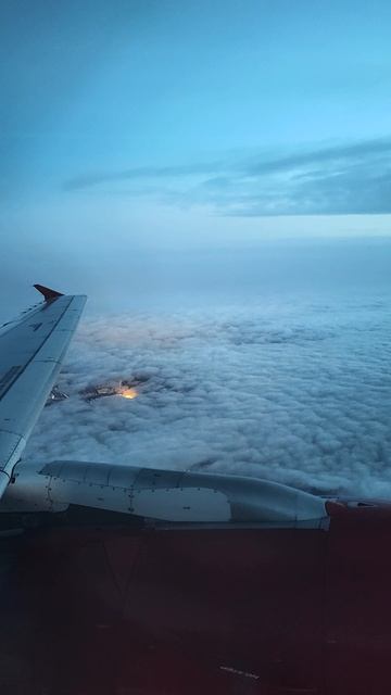 полет над облаками