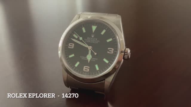 Rolex Explorer ref.14270 - лучшая коллекция из одних часов？ Rolex против Tudor и Omega.