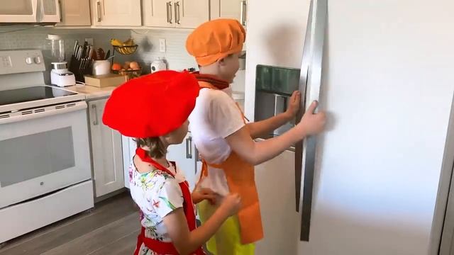 Мисс Кэйти и Мистер Макс (Miss Katy) Макс и Катя приготовили торт для папы