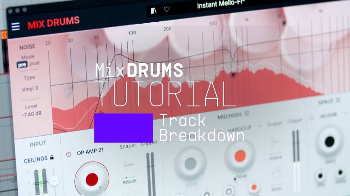 Arturia Mix Drums: Track Breakdown