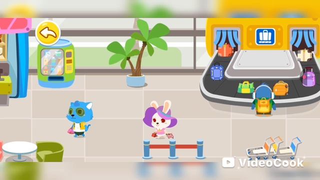 Аэродромный автобус - Капитан Панда 2D | Азбука аэропорта