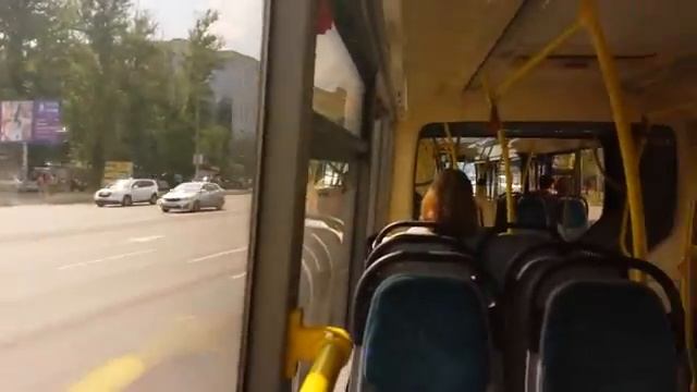 Поездка на автобусе ЛиАЗ-6213.22 № 15441 Маршрут № 210 Москва.