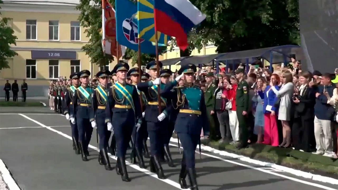 Военно-космическая академия имени А.Ф. Можайского празднует 98-й выпуск