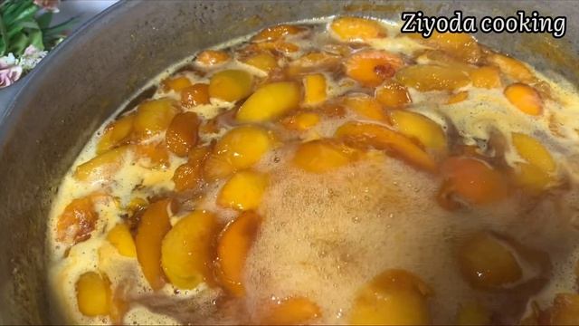 Персиковый джем на зиму.