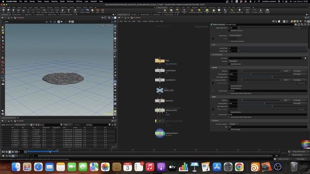 3D Burger - Houdini