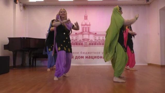 Ранг Де Басанти | Стилизация народного танца | Пенджаб | Группа САРАСВАТИ | Москва | Россия